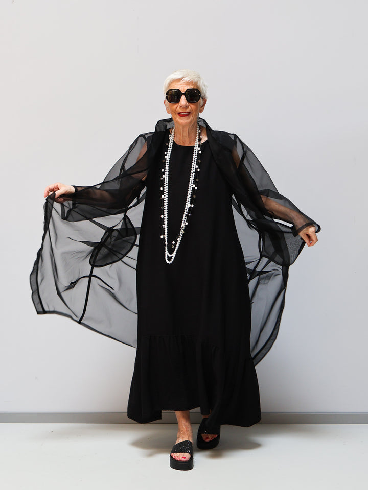 Kleid mit Volant