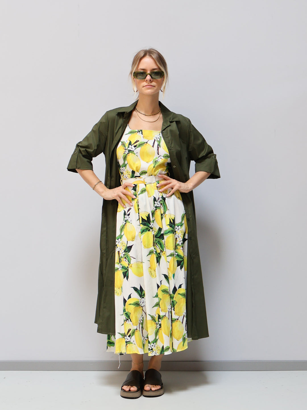 Blusen Kleid