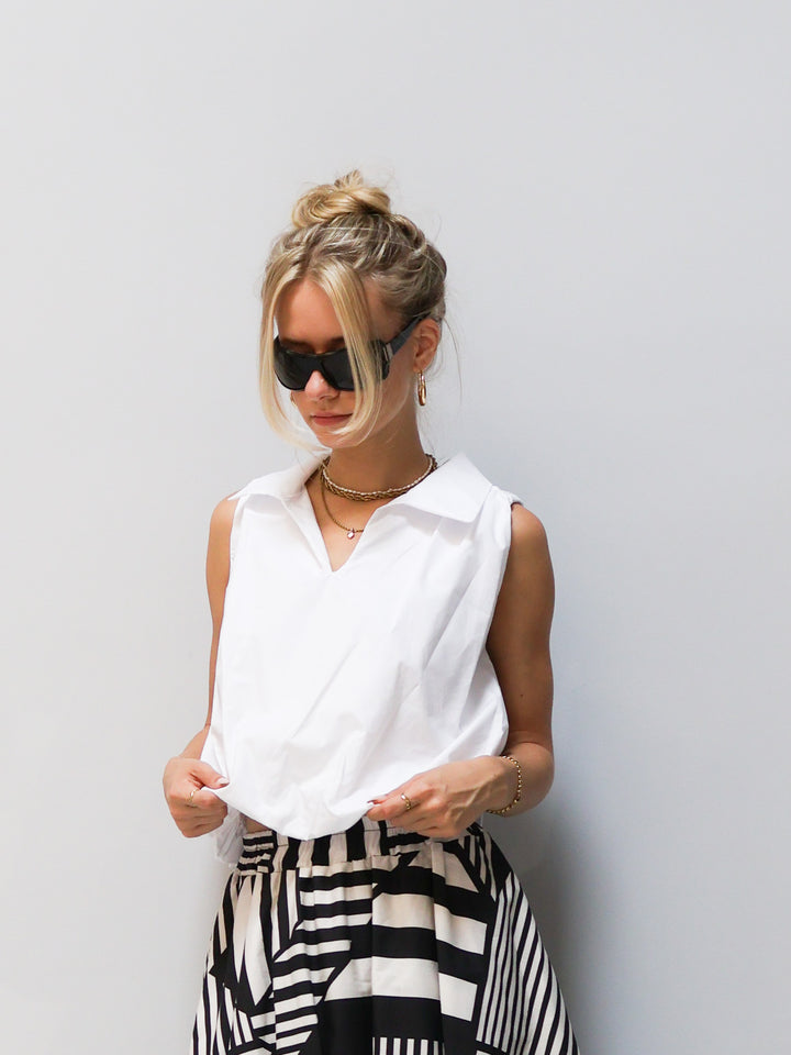 Kurze Bluse