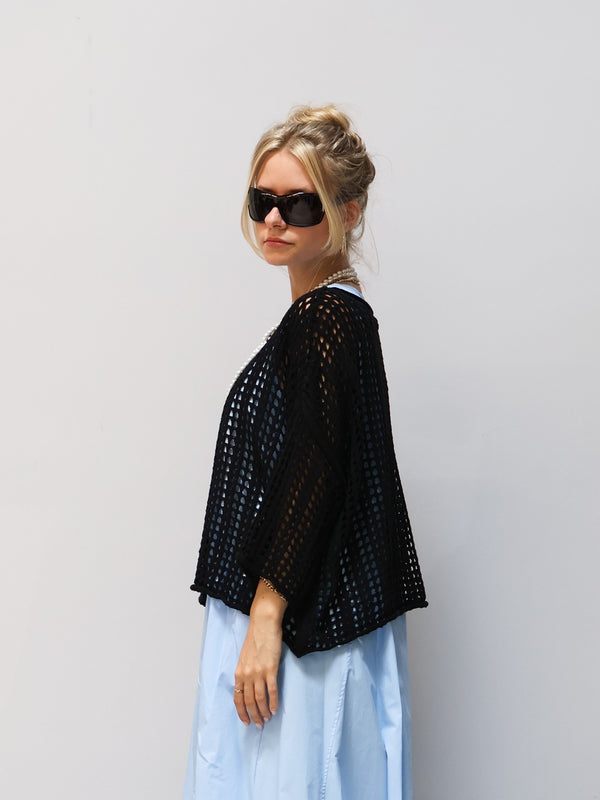 Light Knit Sweater Elisa black