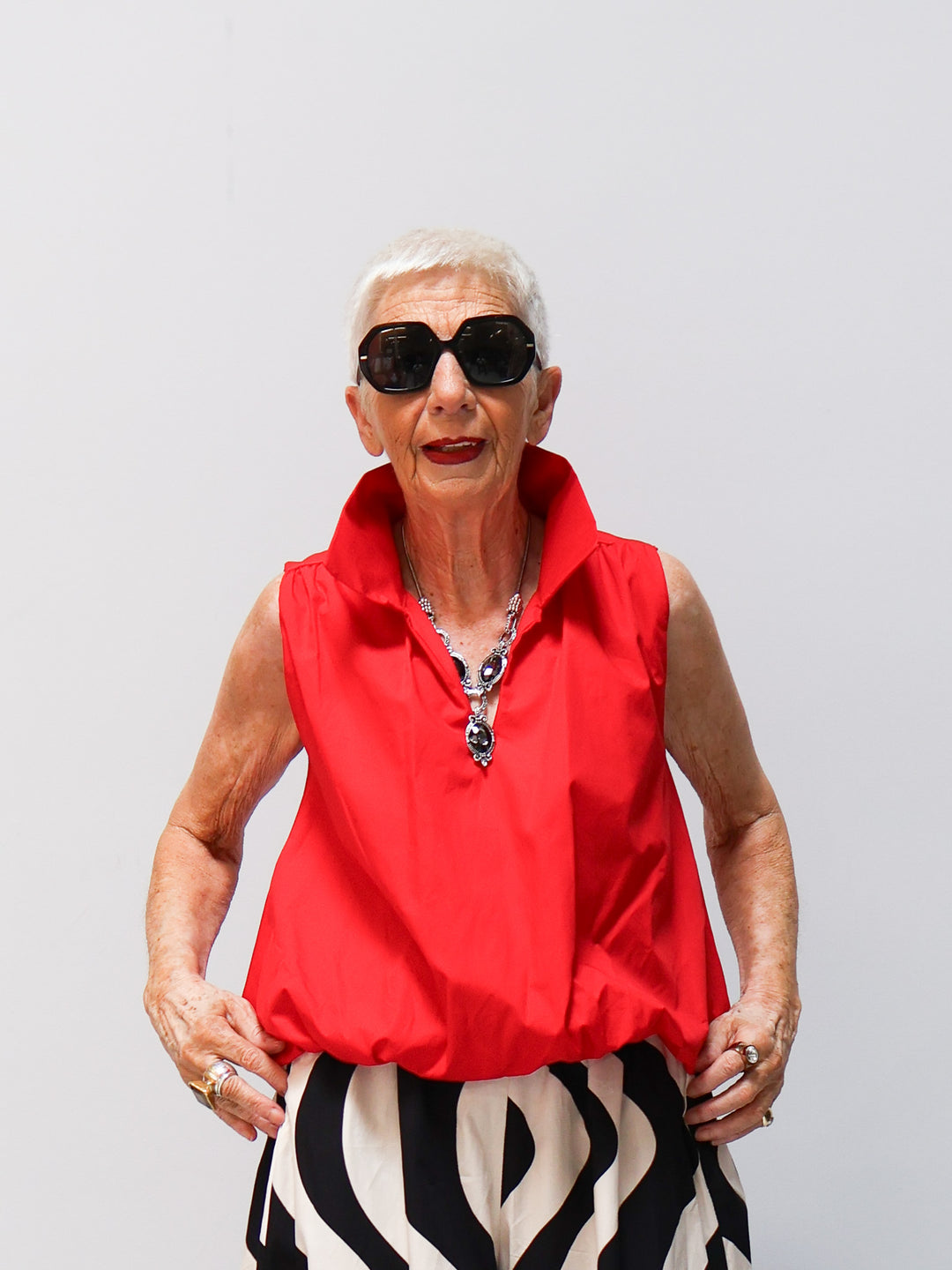 Kurze Bluse