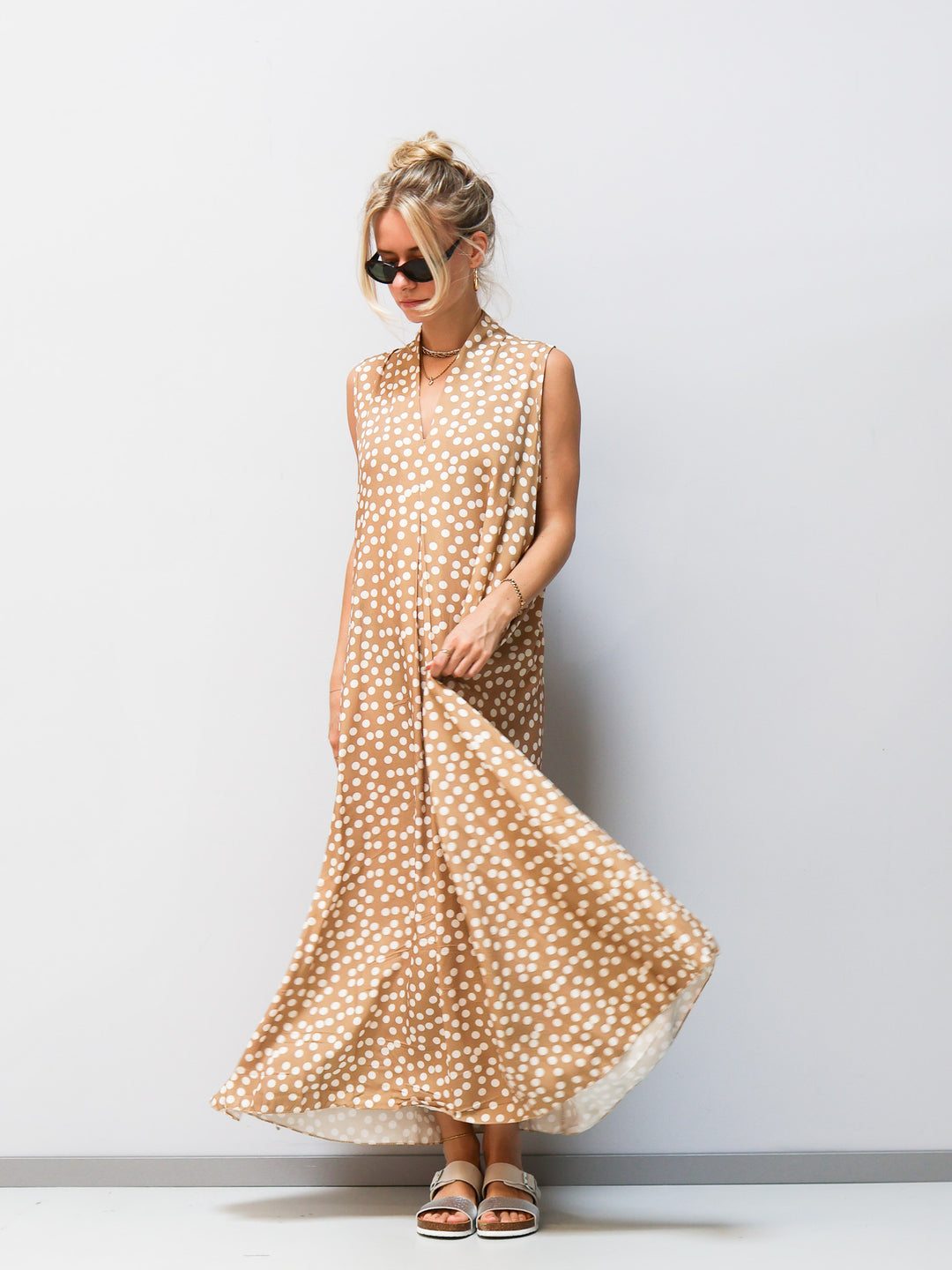 Kleid Punkte
