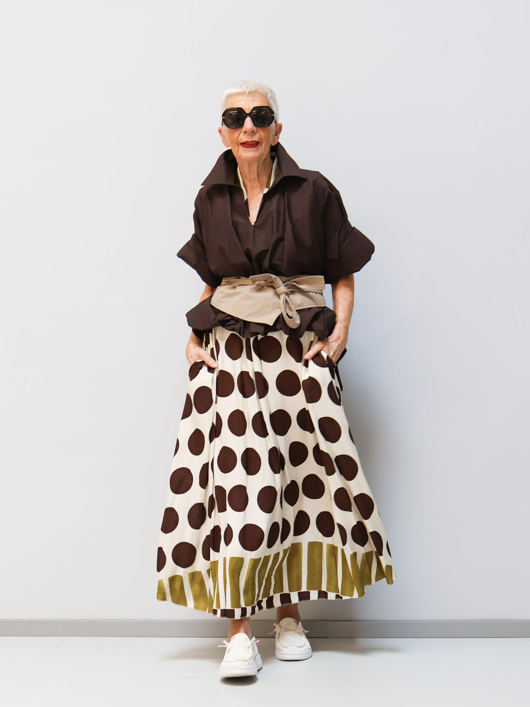 Kleid Punkte