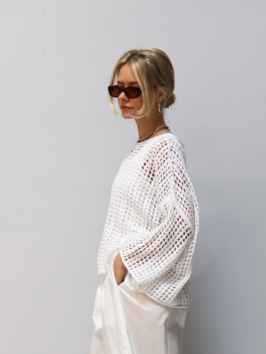 Leichter Strickpullover