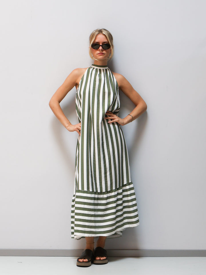 Kleid mit Streifen