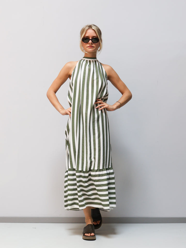 Kleid mit Streifen