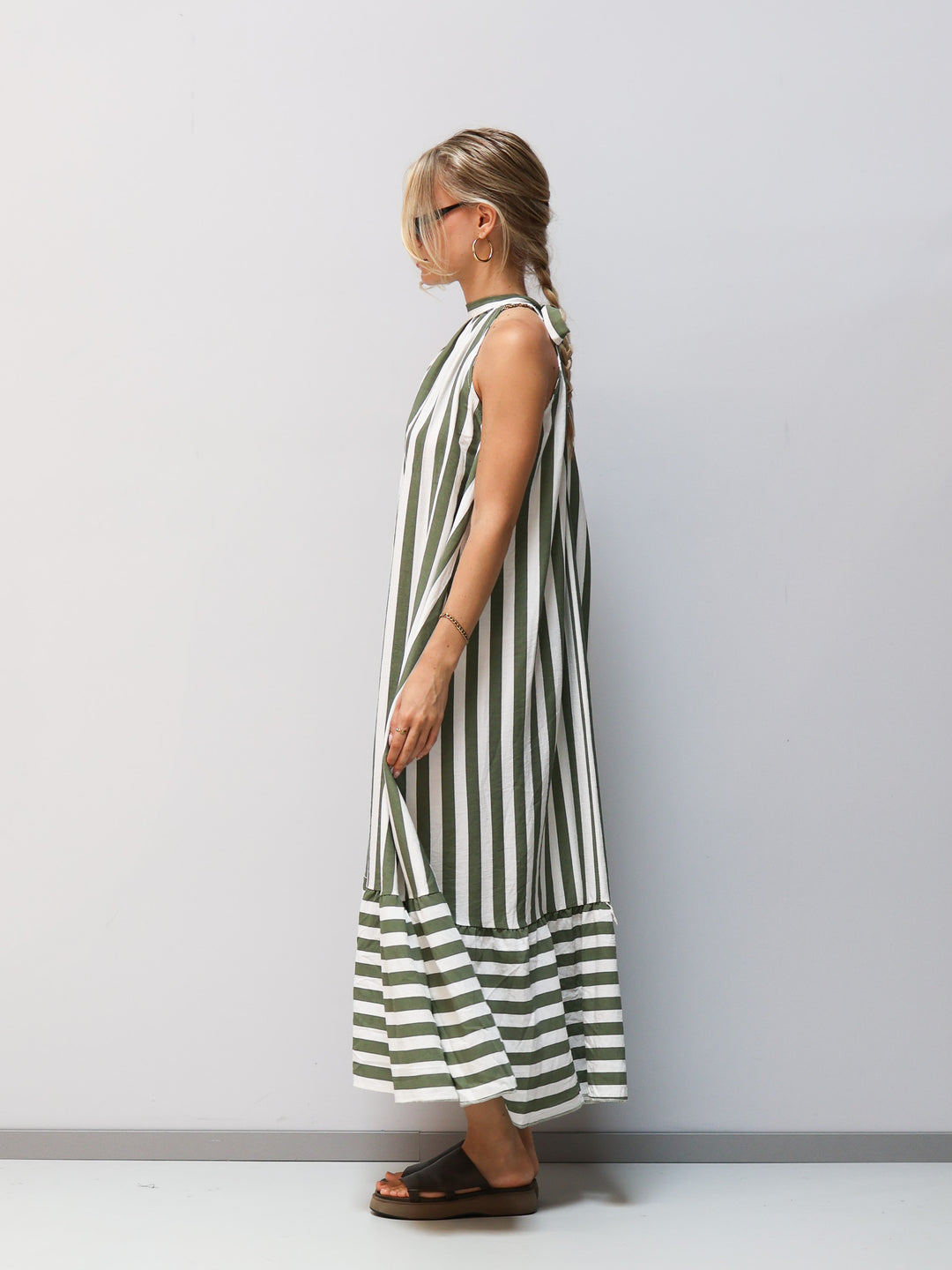 Kleid mit Streifen