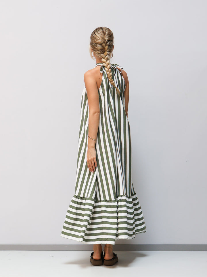 Kleid mit Streifen