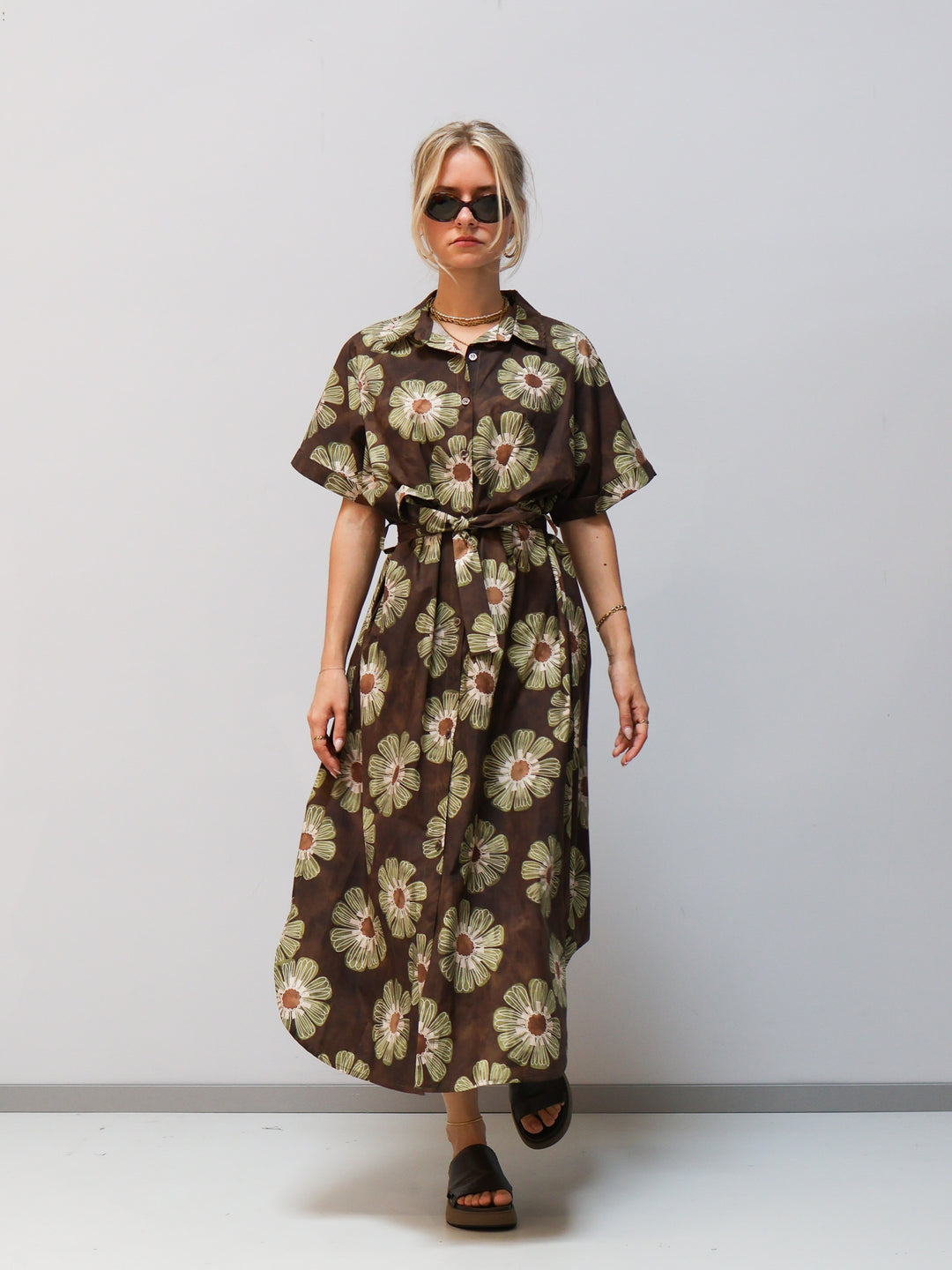Kleid mit Blumen