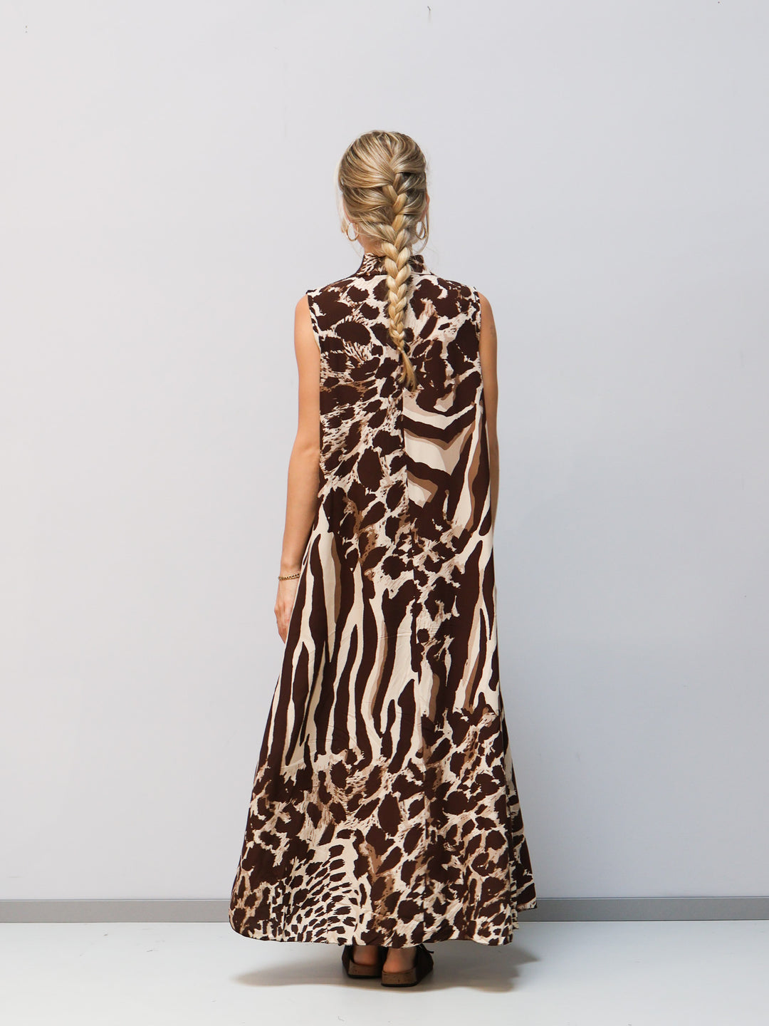 Kleid Leoparden Muster