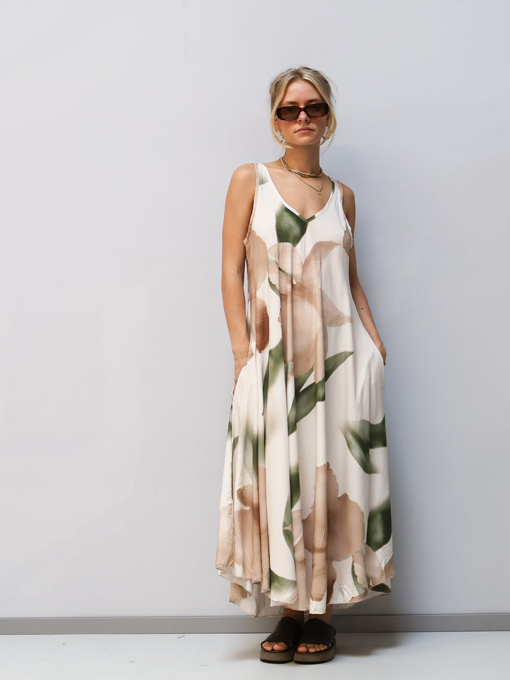 Kleid mit Blumen