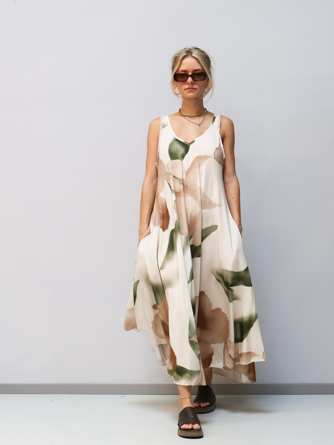Kleid mit Blumen