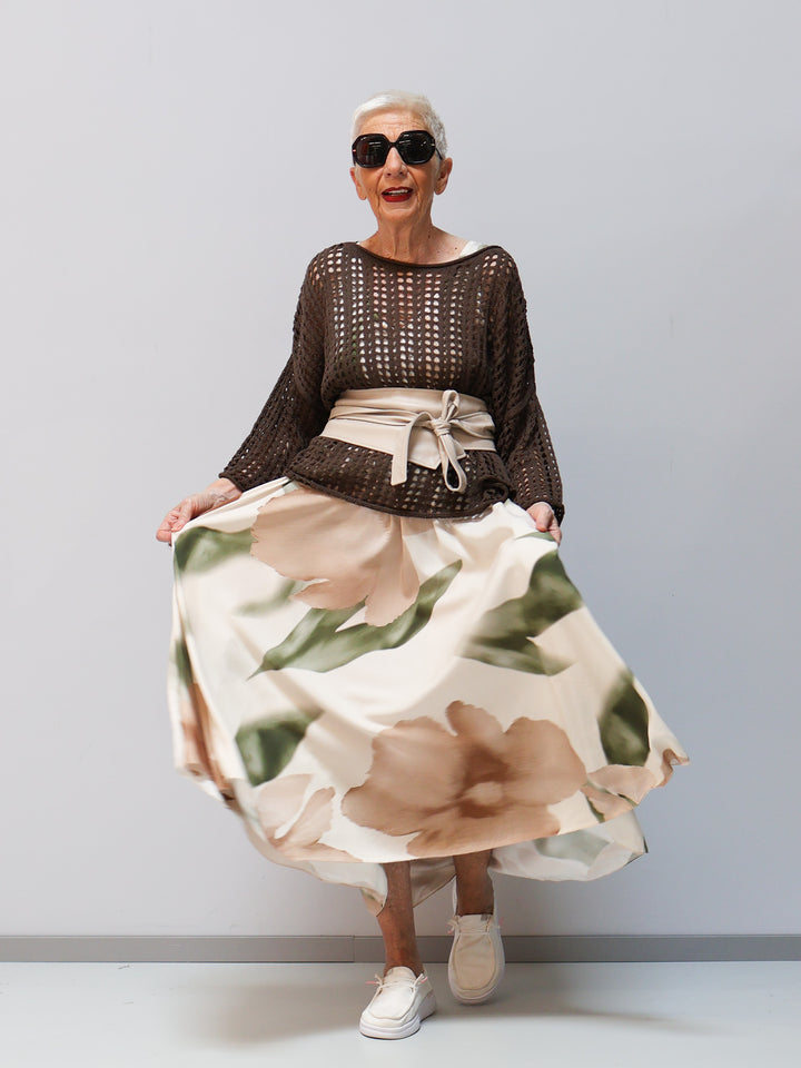 Kleid mit Blumen