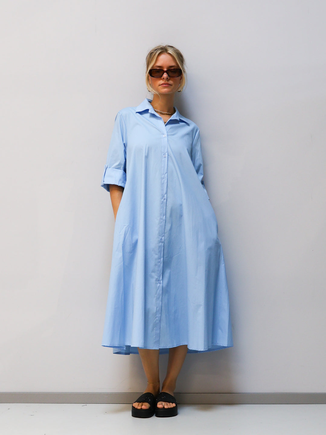 Blusen Kleid