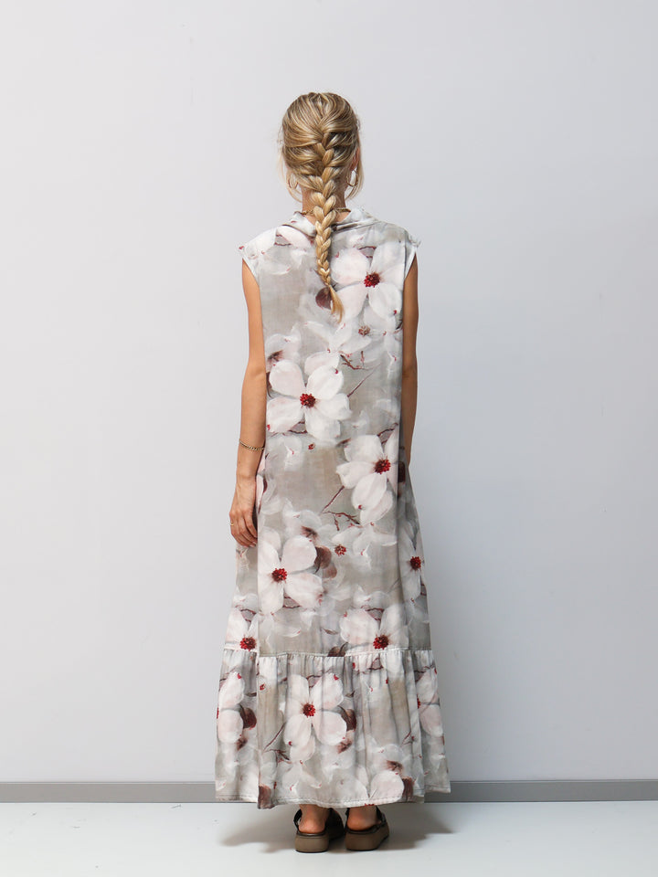 Kleid mit Volant