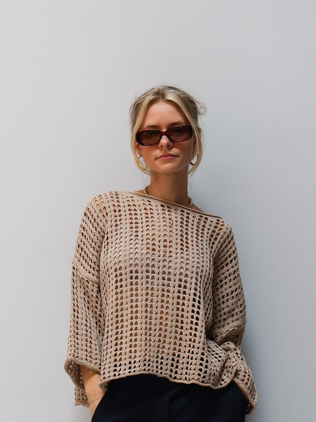 Leichter Strickpullover