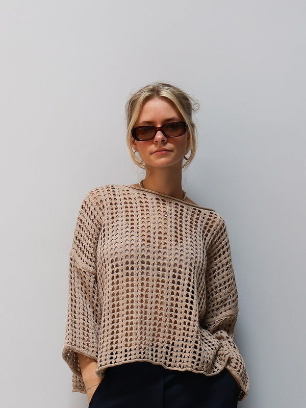 Leichter Strickpullover Elisa