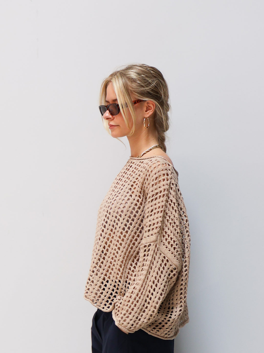 Leichter Strickpullover
