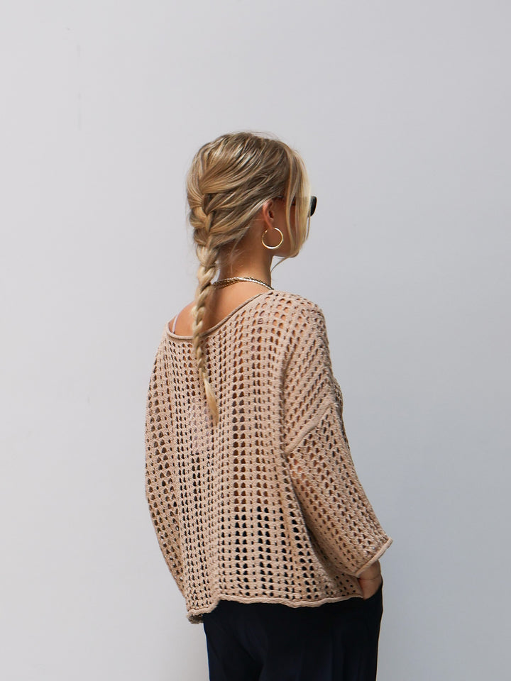 Leichter Strickpullover