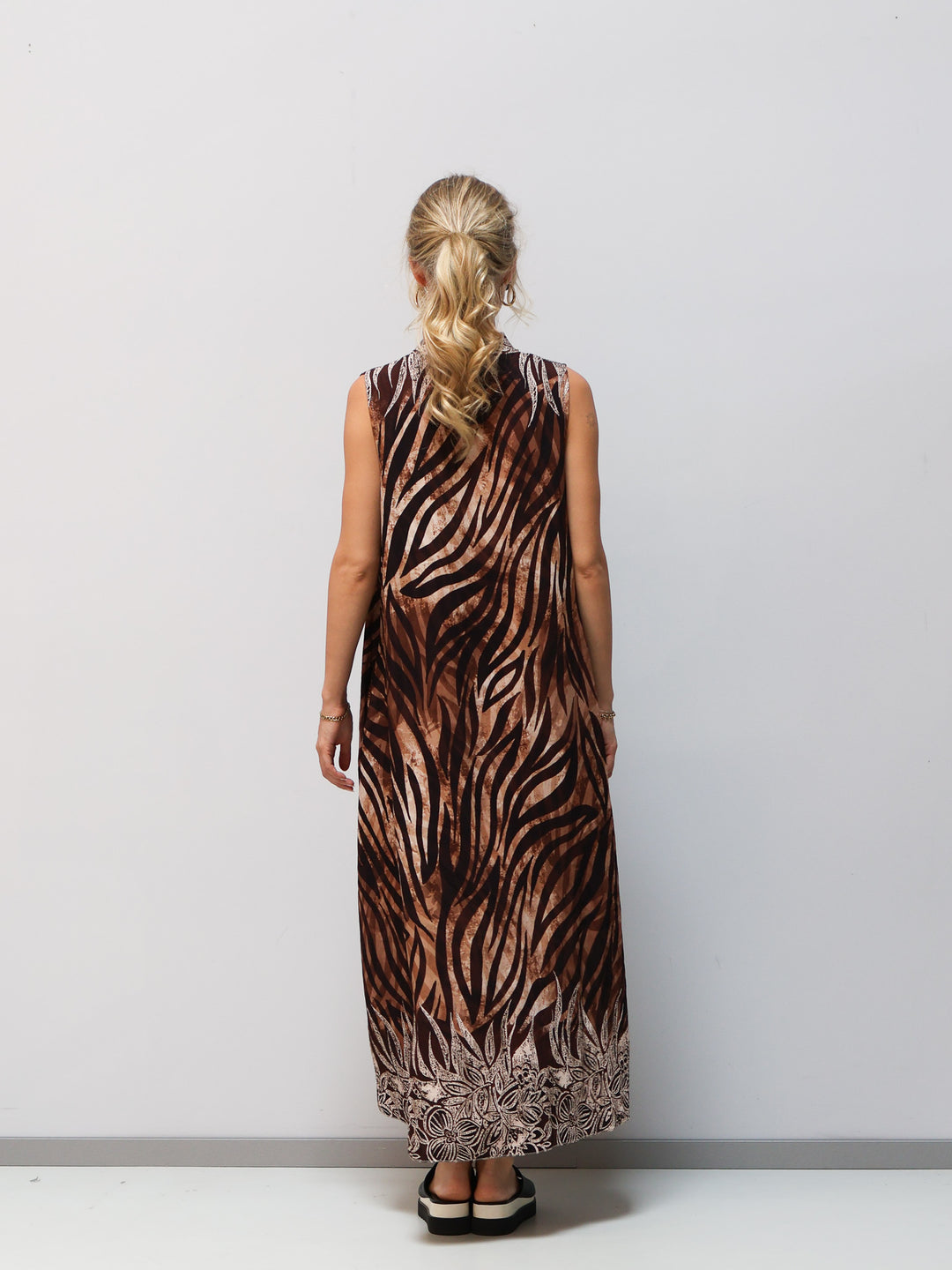 Kleid Tigermuster