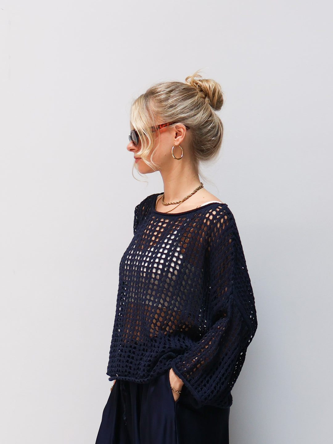 Leichter Strickpullover