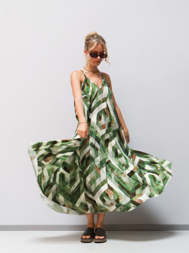 Kleid grün