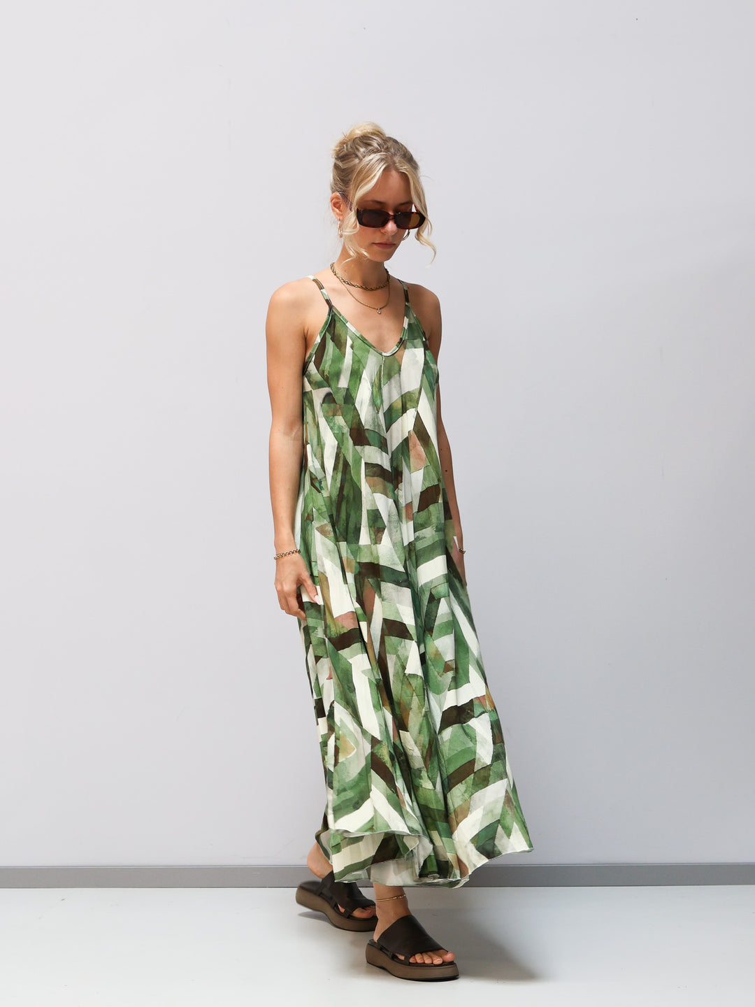 Kleid grün