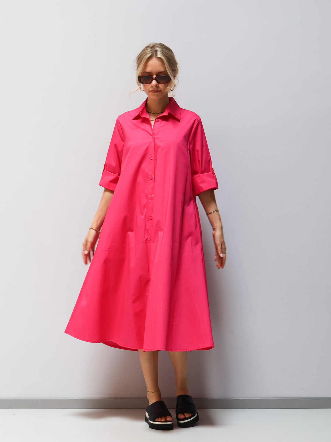 Blusen Kleid