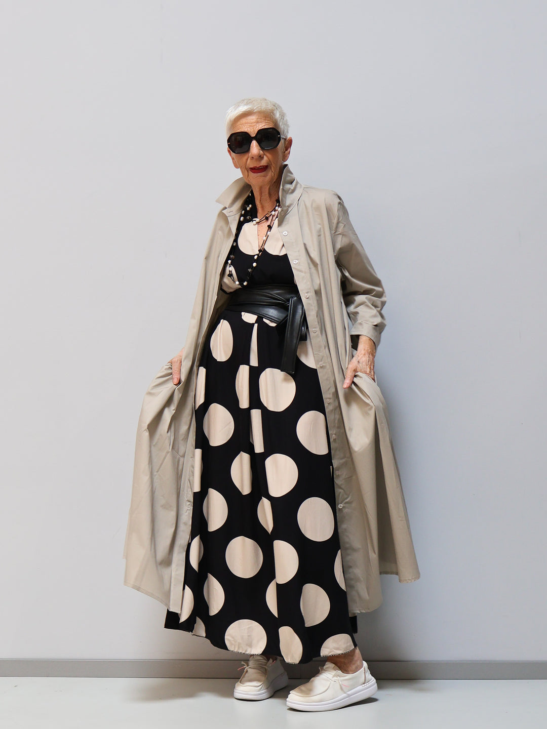 Kleid Punkte