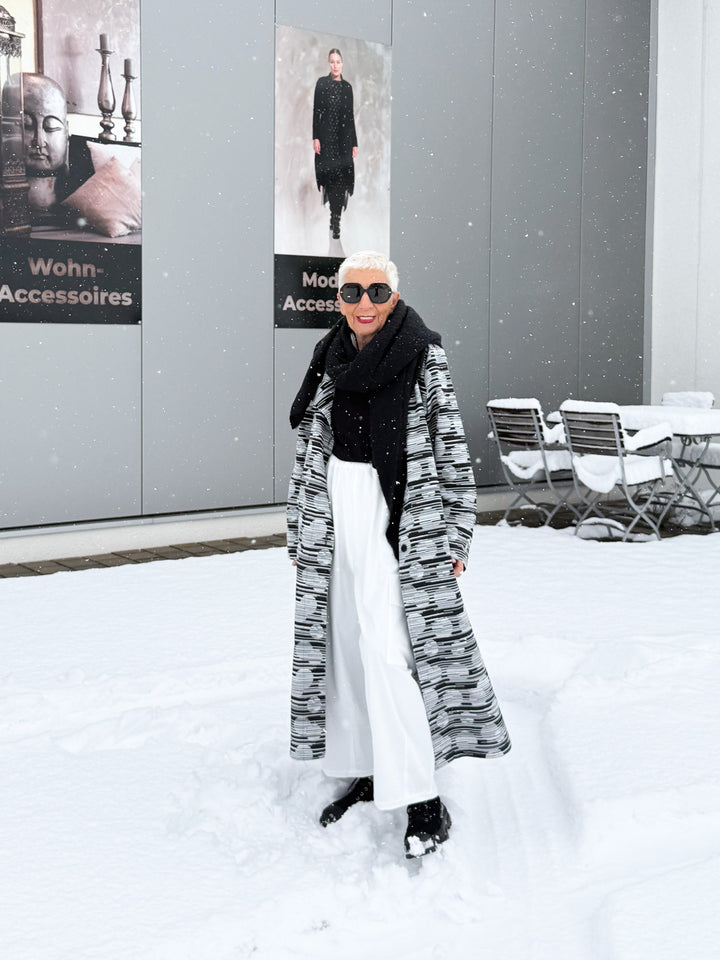 Designermantel Muster