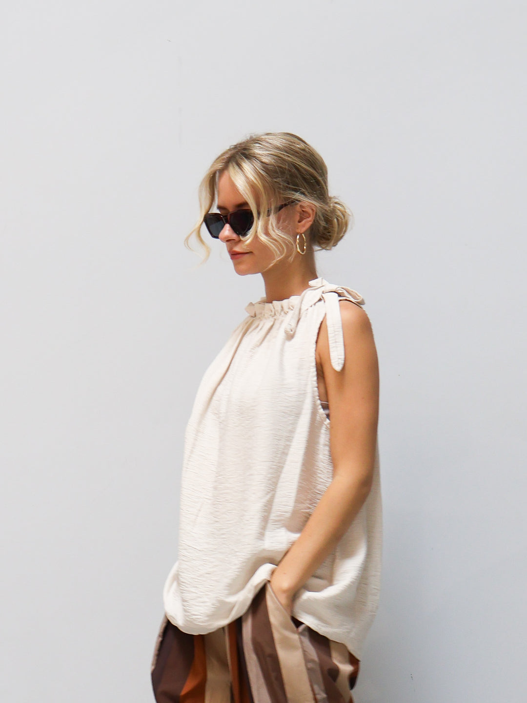 Top Zoe beige