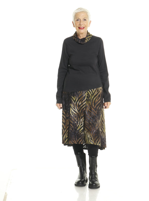 Kleid gemustert